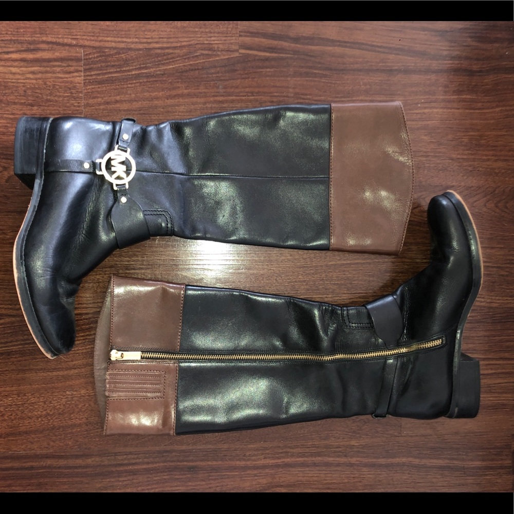 Michael Kors 2 tone boot